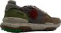 Satorisan Chacrona Linen Casual Sneakers Mannen Vintage Leer en linnen Sneakers Kleur Faded Chestnut - Thumbnail 5