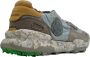 Satorisan Chacrona Linen Casual Sneakers Mannen Vintage Leer en linnen Sneakers Kleur Concrete Grey - Thumbnail 5
