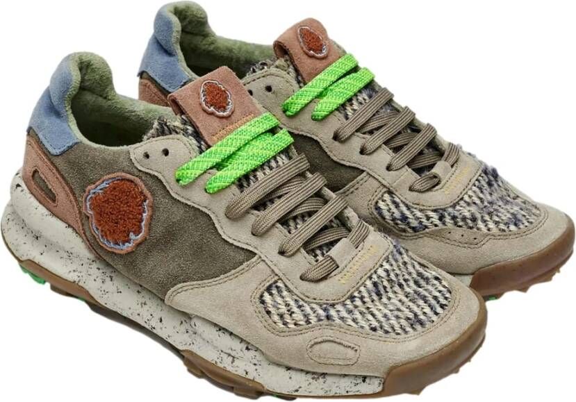 Satorisan Chacrona Suede Sneakers Multicolor Heren