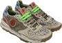 Satorisan Chacrona Suede Casual Sneakers Unisex Vintage Leer Sneakers Kleur Gravel - Thumbnail 3