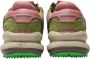 Satorisan Chacrona Suede Casual Sneakers Vintage Leer Sneakers Kleur Kilim Green - Thumbnail 14