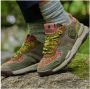Satorisan Groene suède en fluwelen sneakers - Thumbnail 2