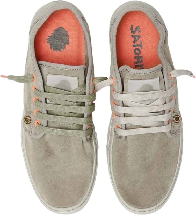 Satorisan Heisei Suède Sneakers Gray Dames