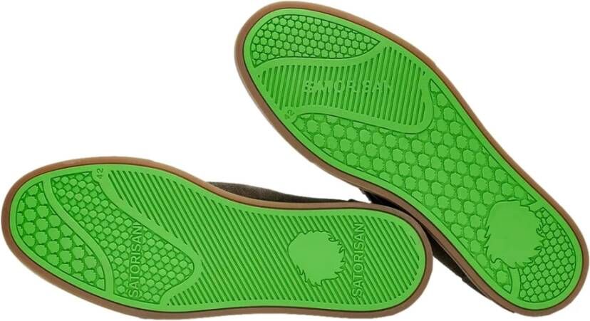 Satorisan Heisei Suede Sneakers Green Heren