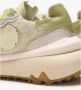 Satorisan Chacrona Metta Lino Whitewisp Casual Sneakers Vrouwen Vintage Leer en linnen Sneakers Kleur Multi Green - Thumbnail 2