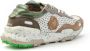 Satorisan Laser-Cut Leren Sneaker Chacrona Model Multicolor Dames - Thumbnail 3