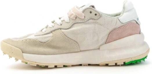 Satorisan Linnen Sneakers Beige Dames Schoenen