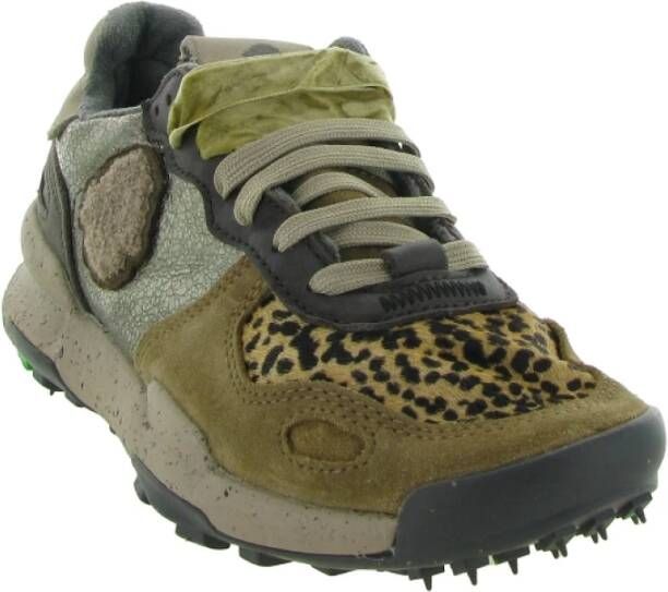 Satorisan Luipaardprint Schoenen Warm Taupe Multicolor Heren
