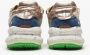 Satorisan Chacrona Laser Premium Casual Sneakers Unisex Vintage Leer Sneakers Kleur Multicolor - Thumbnail 5