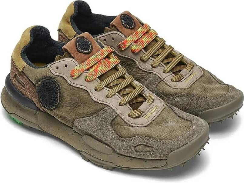 Satorisan Sneakers Groen Heren