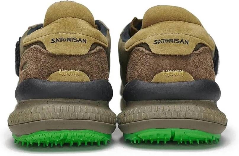 Satorisan Sneakers Groen Heren