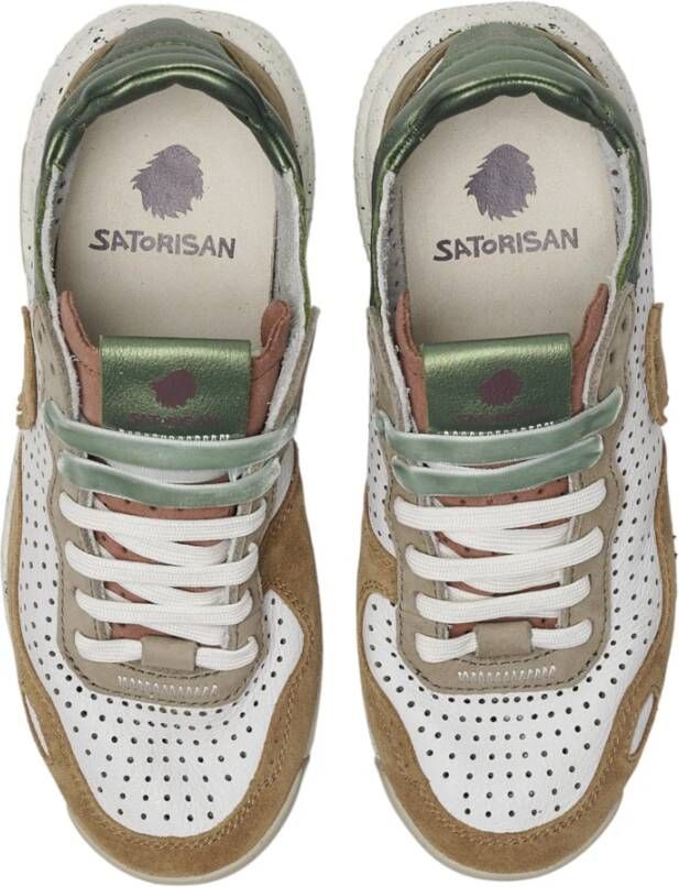 Satorisan Witte Sneakers Multicolor Heren