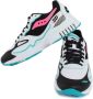 Saucony 3D Grid Hurricane Sneakers Wit Zwart Roze Multicolor Heren - Thumbnail 3
