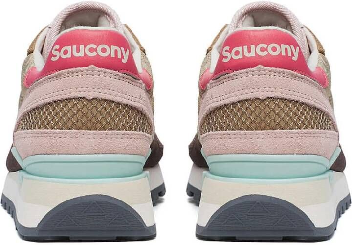 Saucony Beige Sneakers met EVA-demping Beige Dames