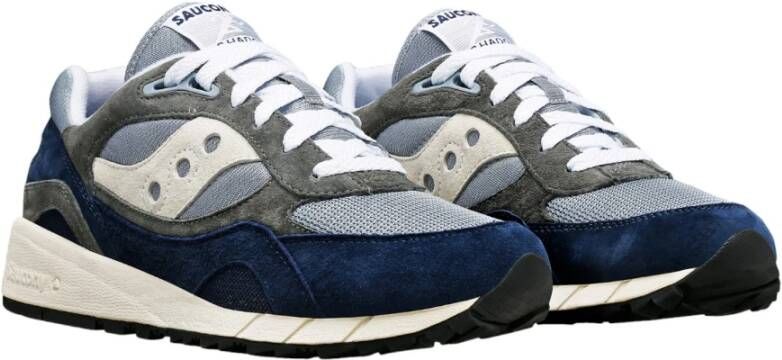 Saucony Blauwe Original Sneakers Multicolor Heren