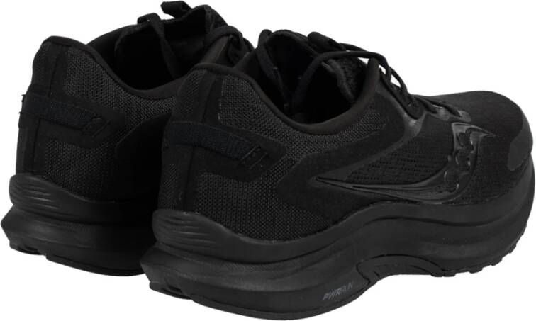 Saucony Heren Hardloopschoenen Ideaal voor Training op Harde Ondergronden Zwart Heren