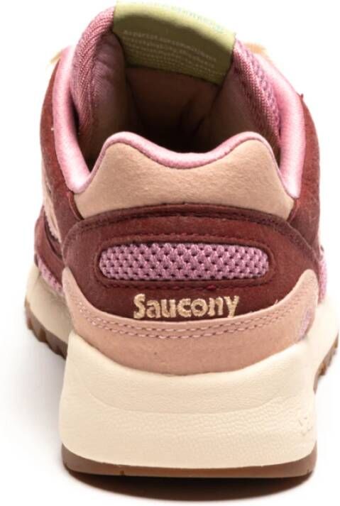 Saucony Bordeaux Shadow 5000 Sneakers Red Dames