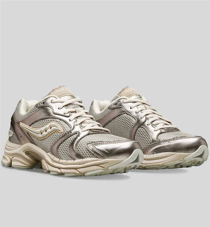 Saucony Champagne Hardloopschoenen Triumph 4 Beige Dames