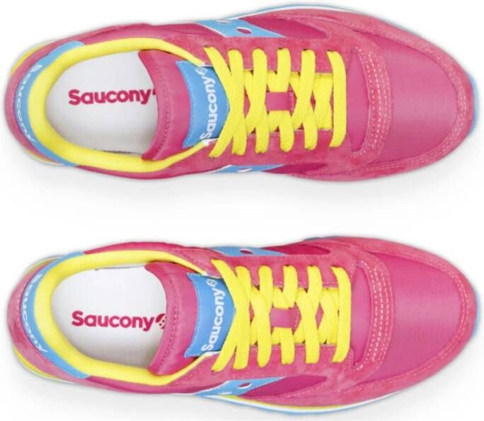 Saucony Fuchsia Jazz Triple Sneakers Vrouwen Multicolor Dames