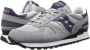 Saucony Originele Shadow Sneakers in Grijs met Blauwe Inzetstukken Gray Heren - Thumbnail 2