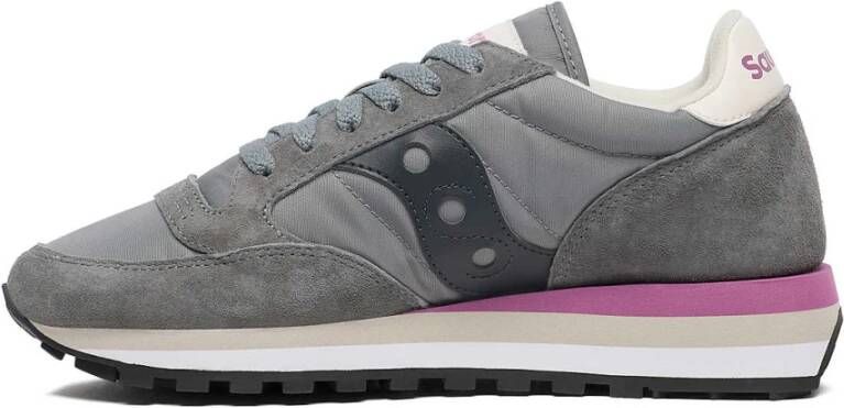 Saucony Grijze Sneakers Lichtgewicht Triple Tussenzool Beperkte Oplage Gray Dames