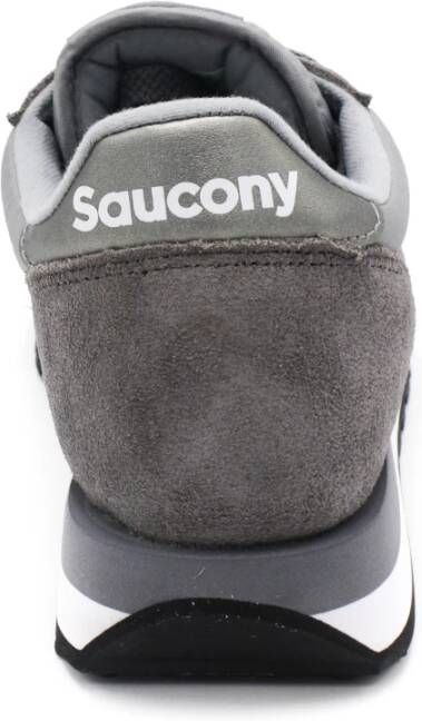 Saucony Grijze Sneakers met Rubberen Zool Grijs Dames