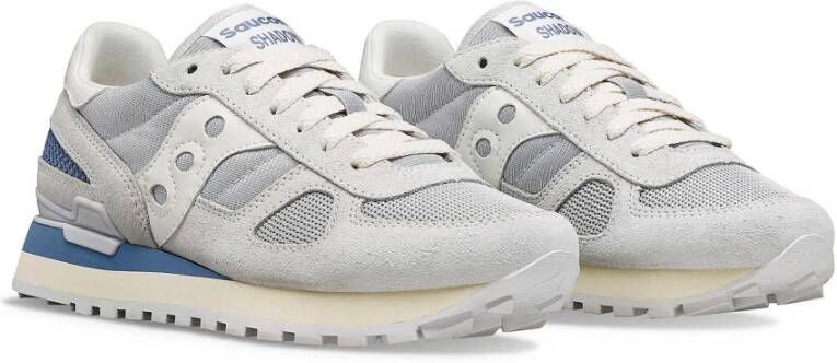 Saucony Grijze Sneakers Shadow Original Stijlvol Comfort Gray Dames