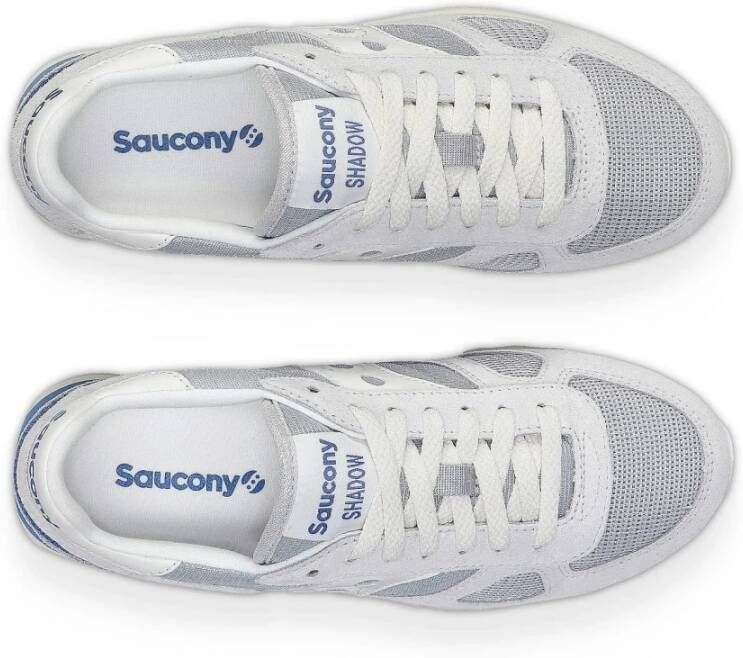 Saucony Grijze Sneakers Shadow Original Stijlvol Comfort Gray Dames