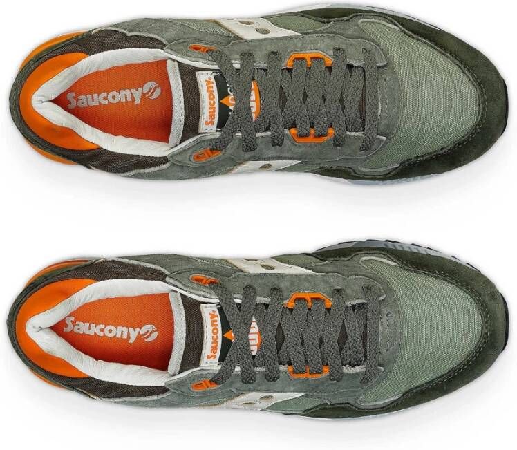 Saucony Groene Shadow 5000 Sneakers Stone Washed Multicolor Heren