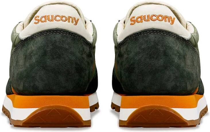 Saucony Groene Sneakers met Stonewash Design Multicolor Heren