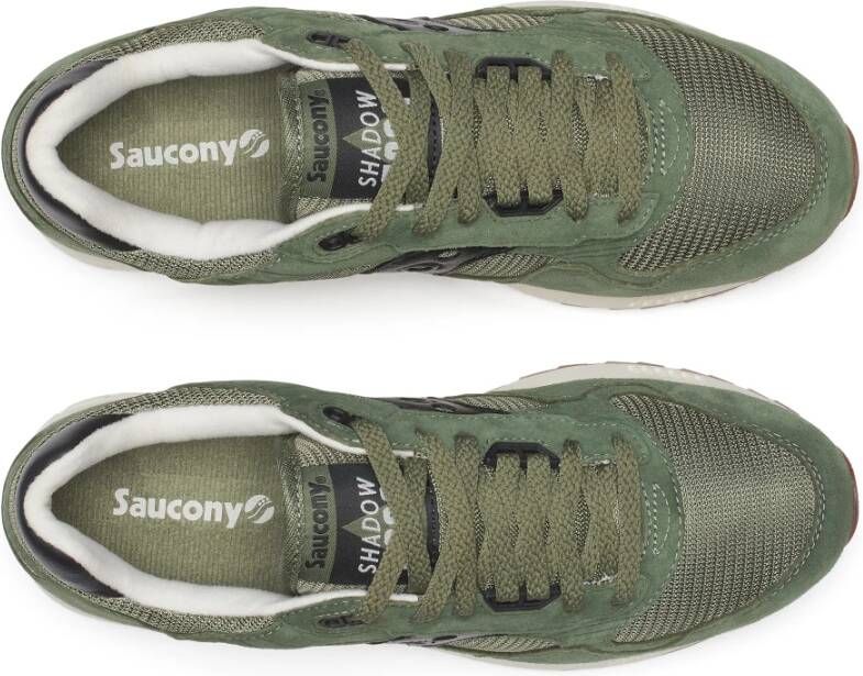 Saucony Groene Sneakers Retro Stijl