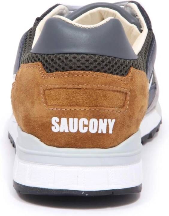 Saucony Italiaanse Shadow 5000 Groen Witte Schoenen