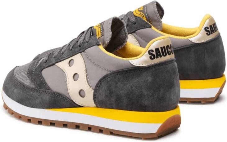 Saucony Jazz 81 Grijs Geel Sneakers