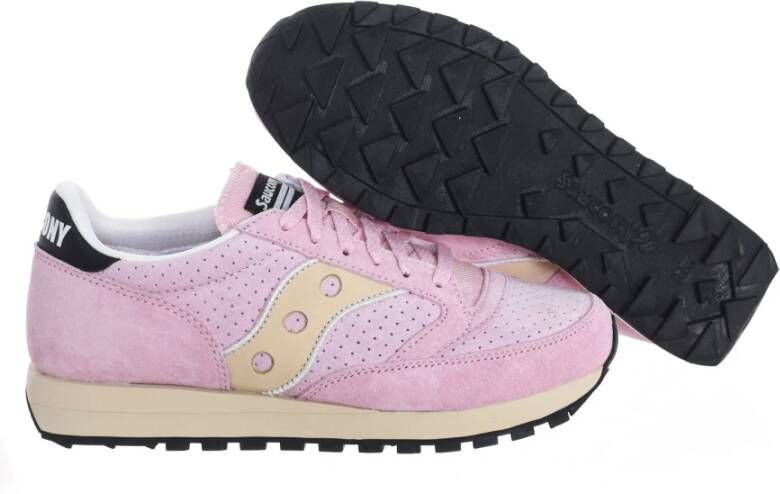 Saucony Premium Suede Jazz 81 Sneakers Pink Heren