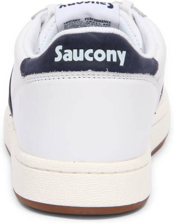 Saucony Jazz Court White Navy Schoenen