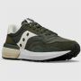 Saucony Groene Sneakers met Stoffen Voering en Rubberen Zool Groen Heren - Thumbnail 4