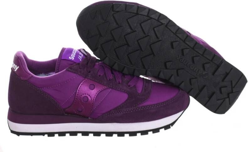 Saucony Comfortabele Jazz Original Sneakers Purple Heren