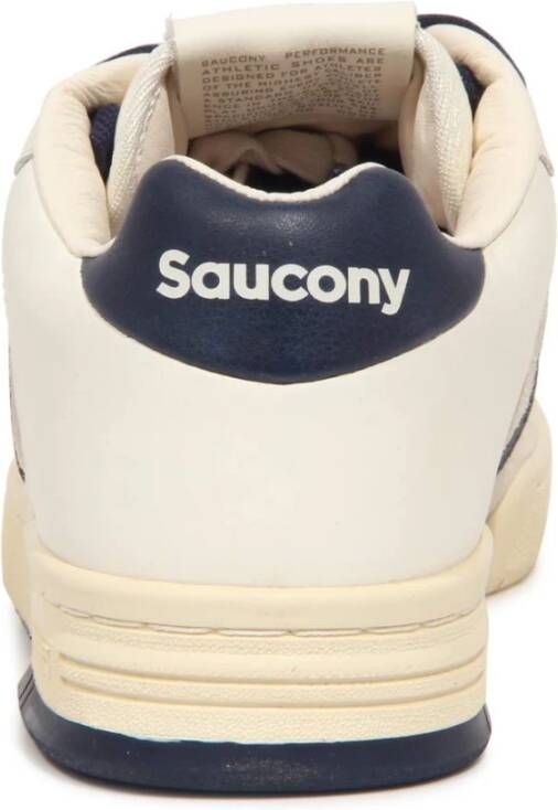 Saucony Lage Beige Blauwe Sonic Schoenen