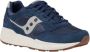 Saucony Leren Sneakers Collectie voor Mannen Blue Heren - Thumbnail 4