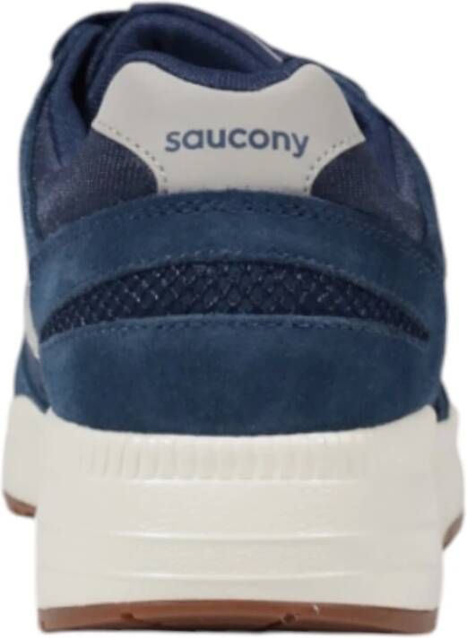 Saucony Leren Sneakers Collectie voor Mannen Blue Heren