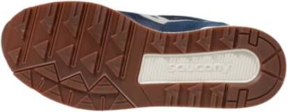 Saucony Leren Sneakers Collectie voor Mannen Blue Heren