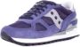 Saucony Logo Sneakers Suède Canvas Rubber Zool Blue Heren - Thumbnail 12