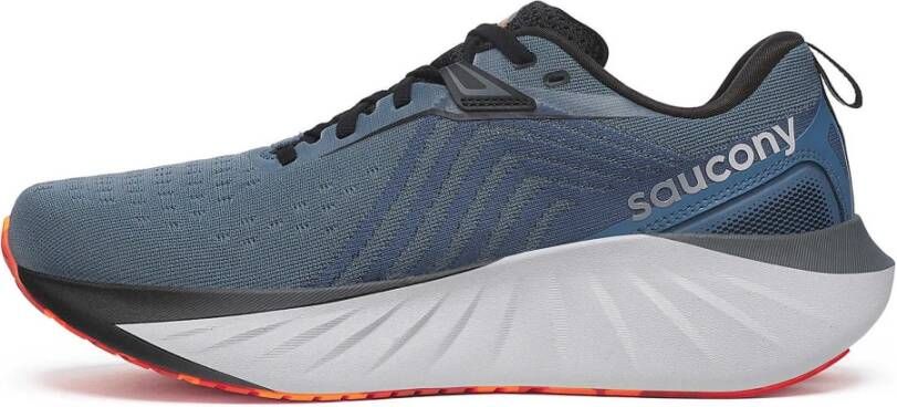 Saucony Mirage Black Triumph 22 Hardloopschoenen Blue Heren