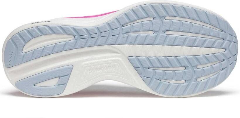 Saucony Navy Fuchsia Ride 18 Hardloopschoenen