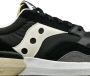 Saucony Zwarte Sneakers met Stoffen Voering en Rubberen Zool Zwart Heren - Thumbnail 4