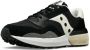 Saucony Zwarte Sneakers met Stoffen Voering en Rubberen Zool Black Heren - Thumbnail 5