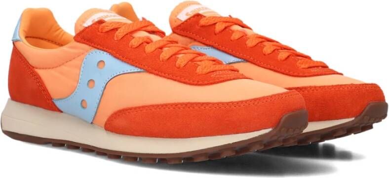 Saucony Oranje Lage Top Trainer Sneakers Orange Dames