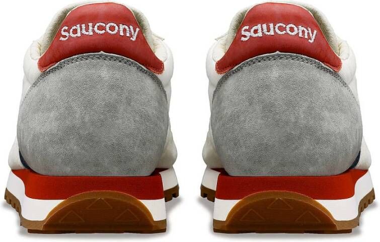 Saucony Original Jazz Stonewash Sneakers Wit Multicolor Heren