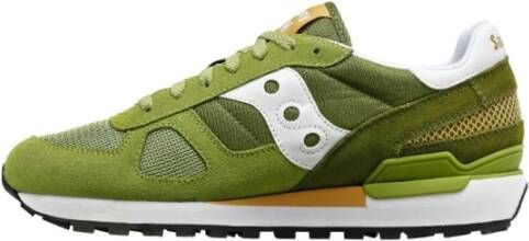 Saucony Originele Shadow Sneakers Groen Heren