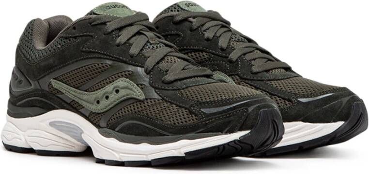 Saucony ProGrid Omni 9 Groen Wit Sneakers Green Heren